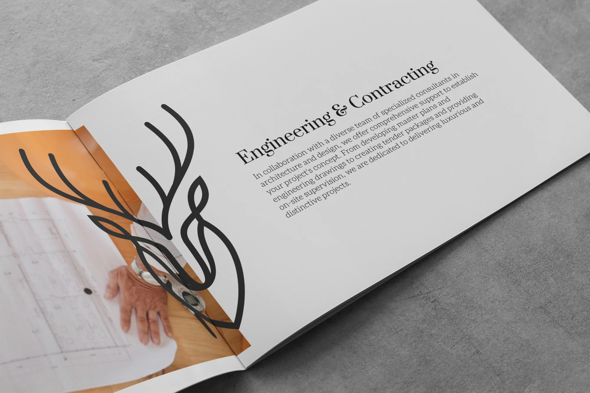 Brochure Deer project image 5 by 8 Digital