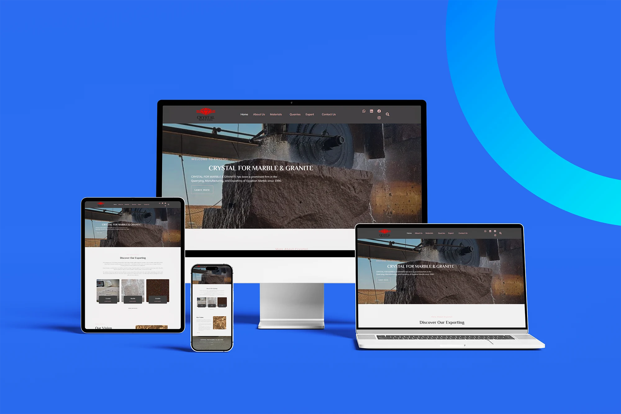 Crystal Website — Website Design project by 8 Digital Marketing Agency