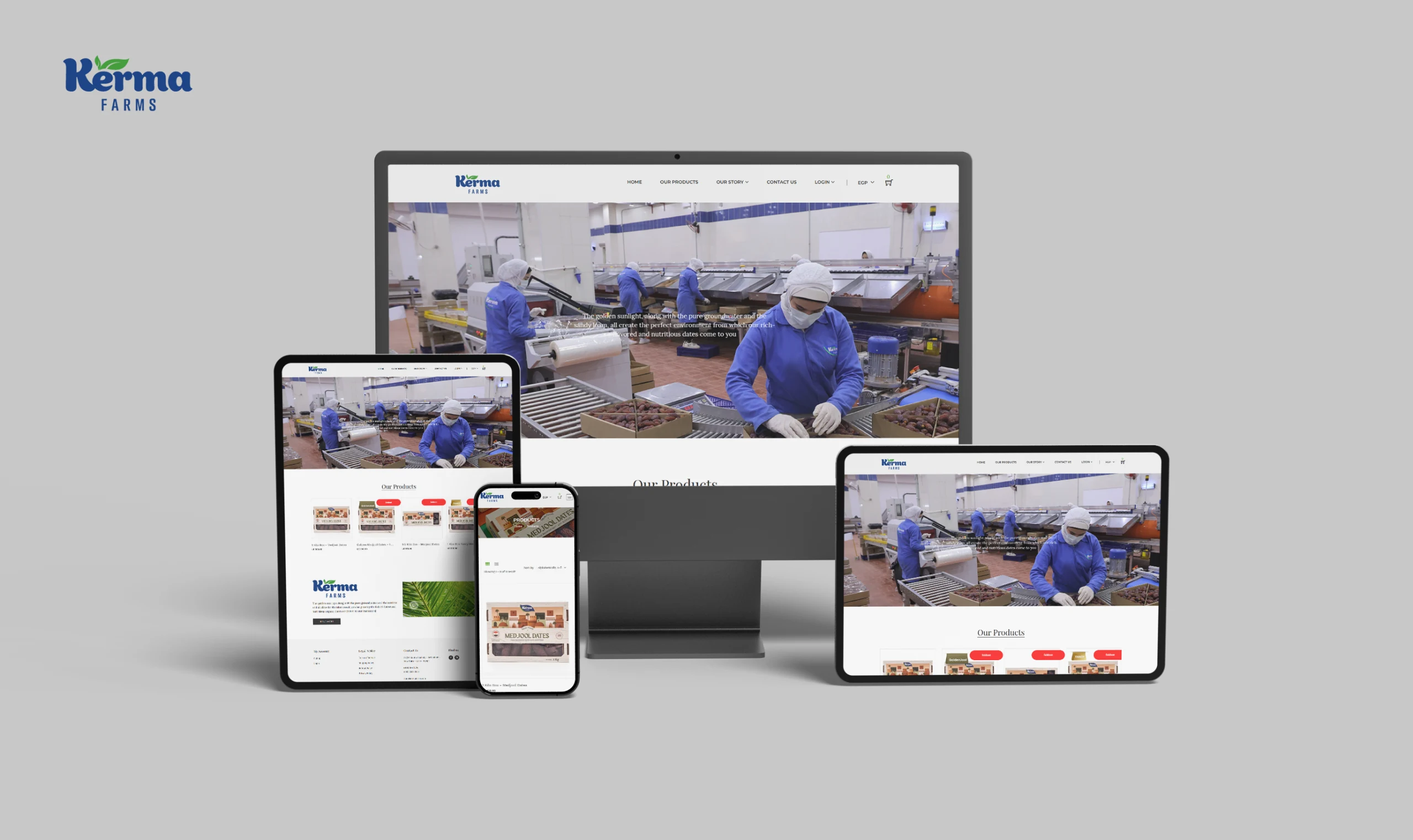 Kermafarms Website — Website Design project by 8 Digital Marketing Agency