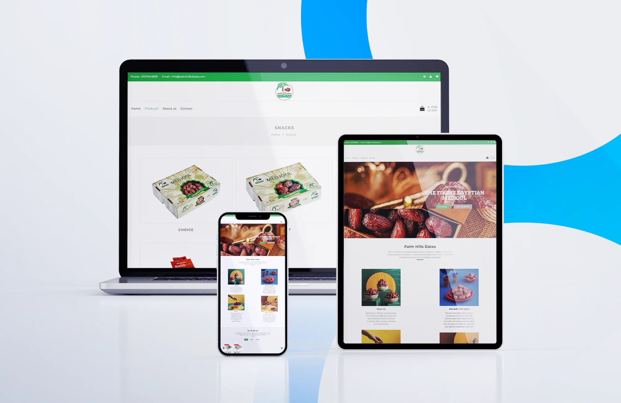 Palmhillsdates Website — Website Design project by 8 Digital Marketing Agency