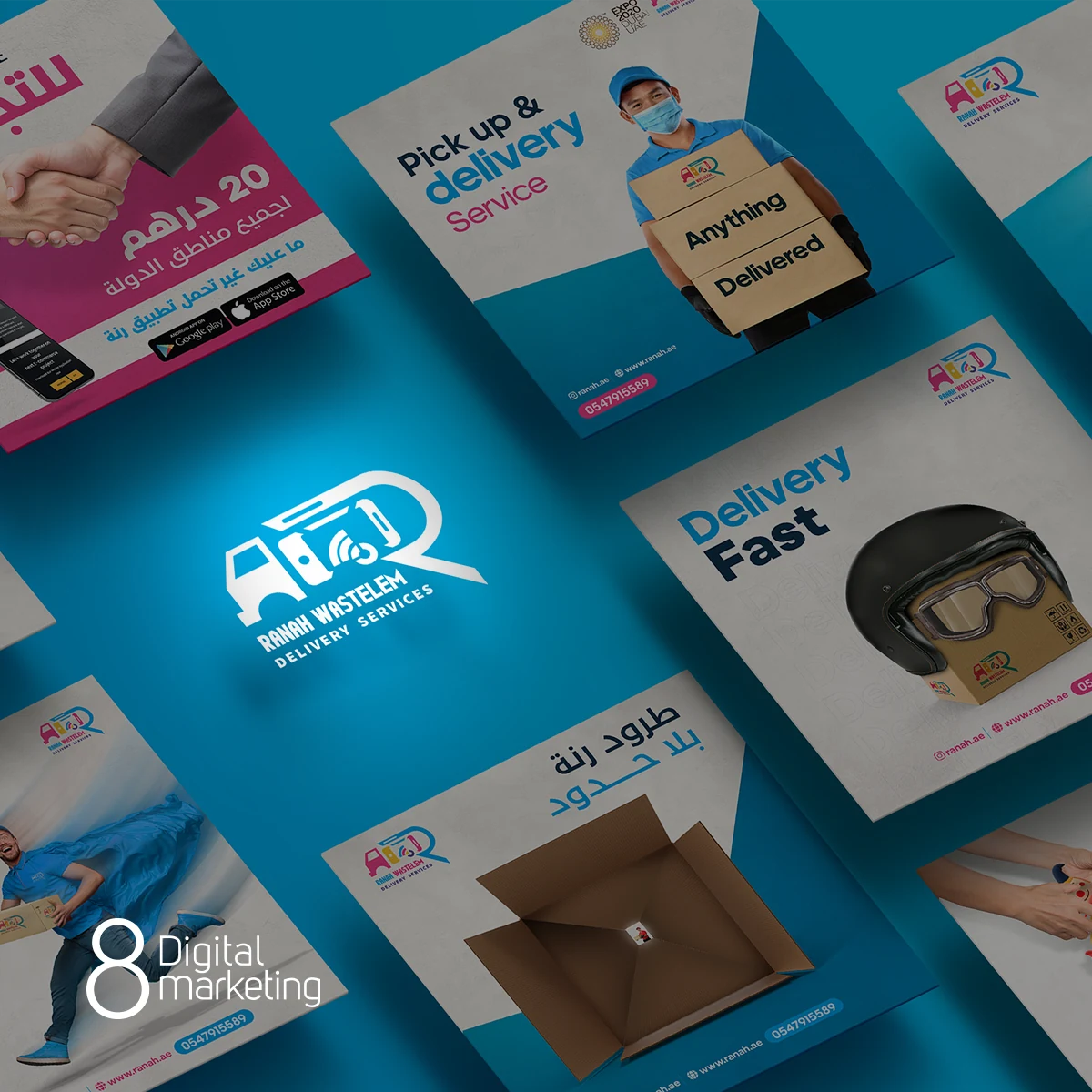 Ranah — Social Media project by 8 Digital Marketing Agency