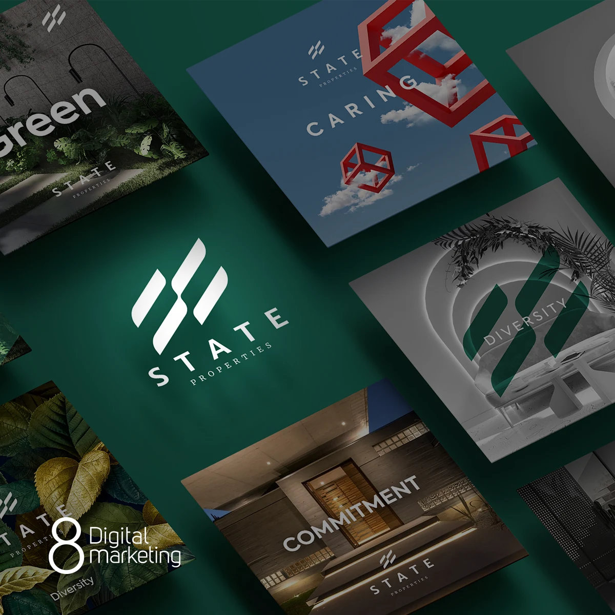 State — Social Media project by 8 Digital Marketing Agency