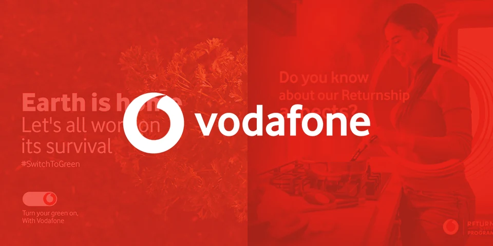 Vodafone project by 8 Digital Marketing Agency